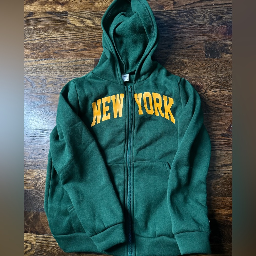 New Kids Hooded Sweatshirt Size 10Y